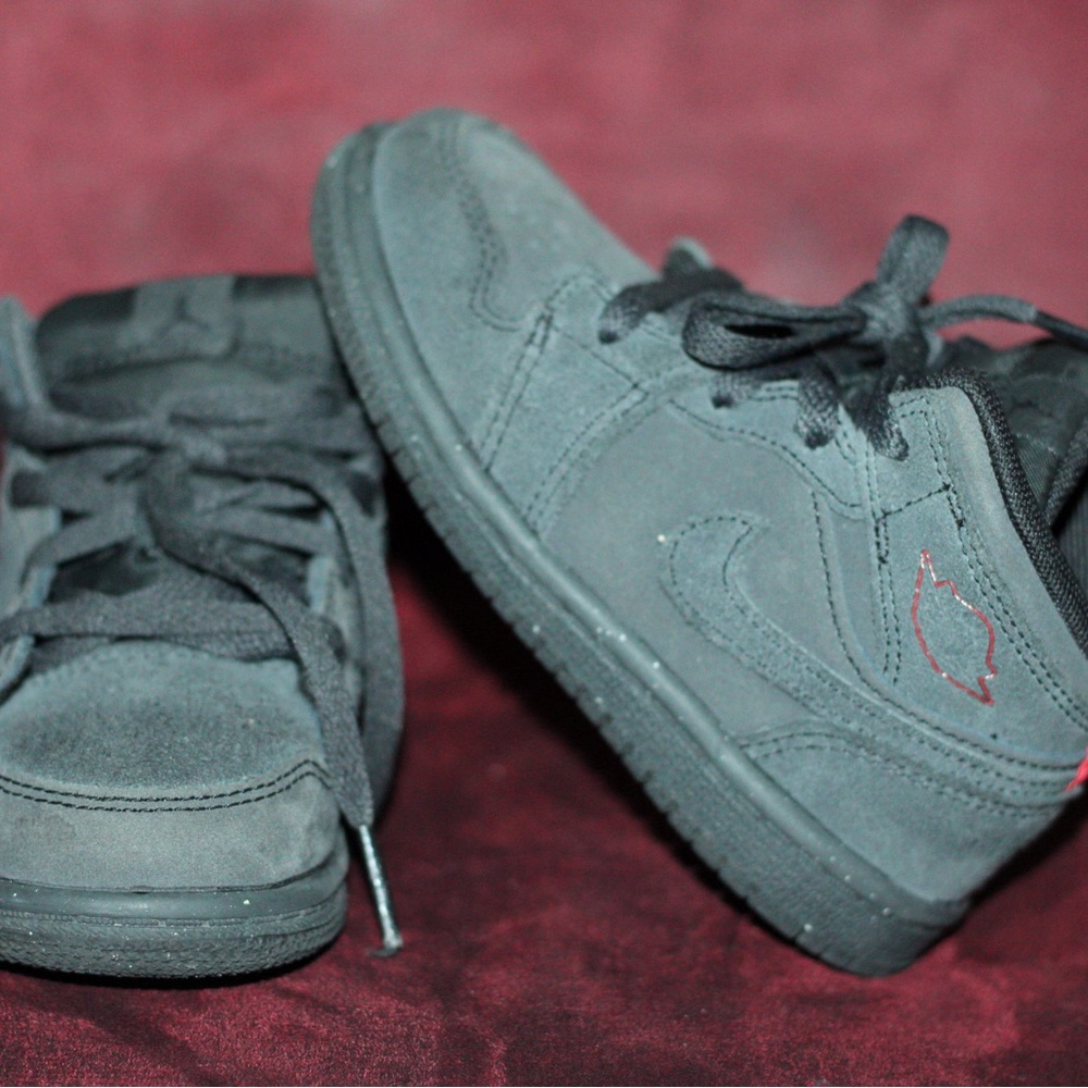 Toddler Jordan 1 Mid SE Craft Smoke Grey